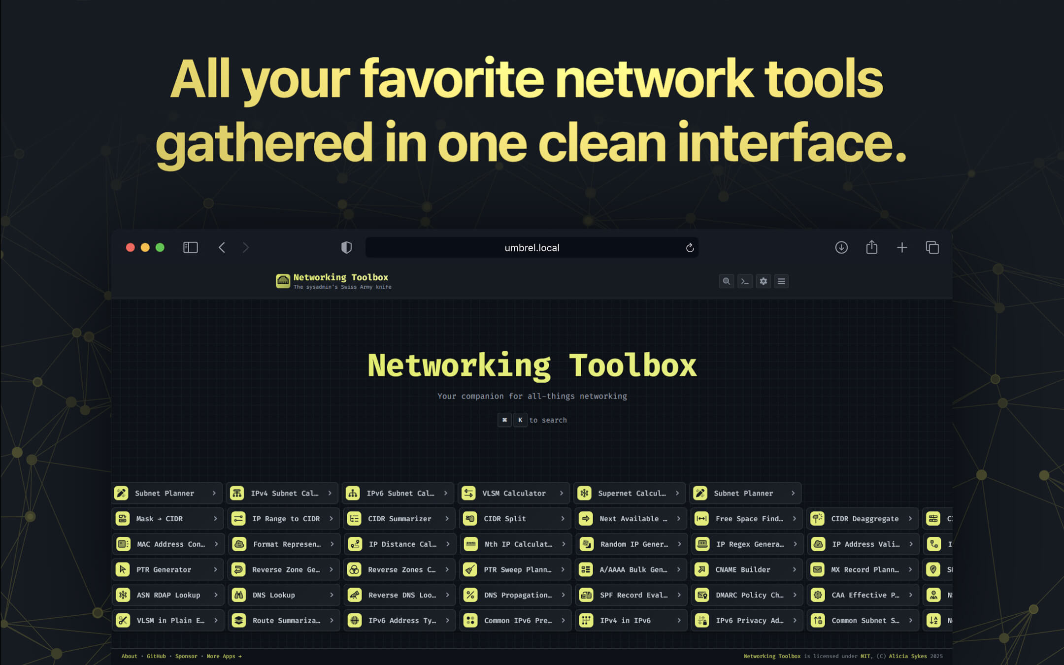 Networking Toolbox screenshot 1