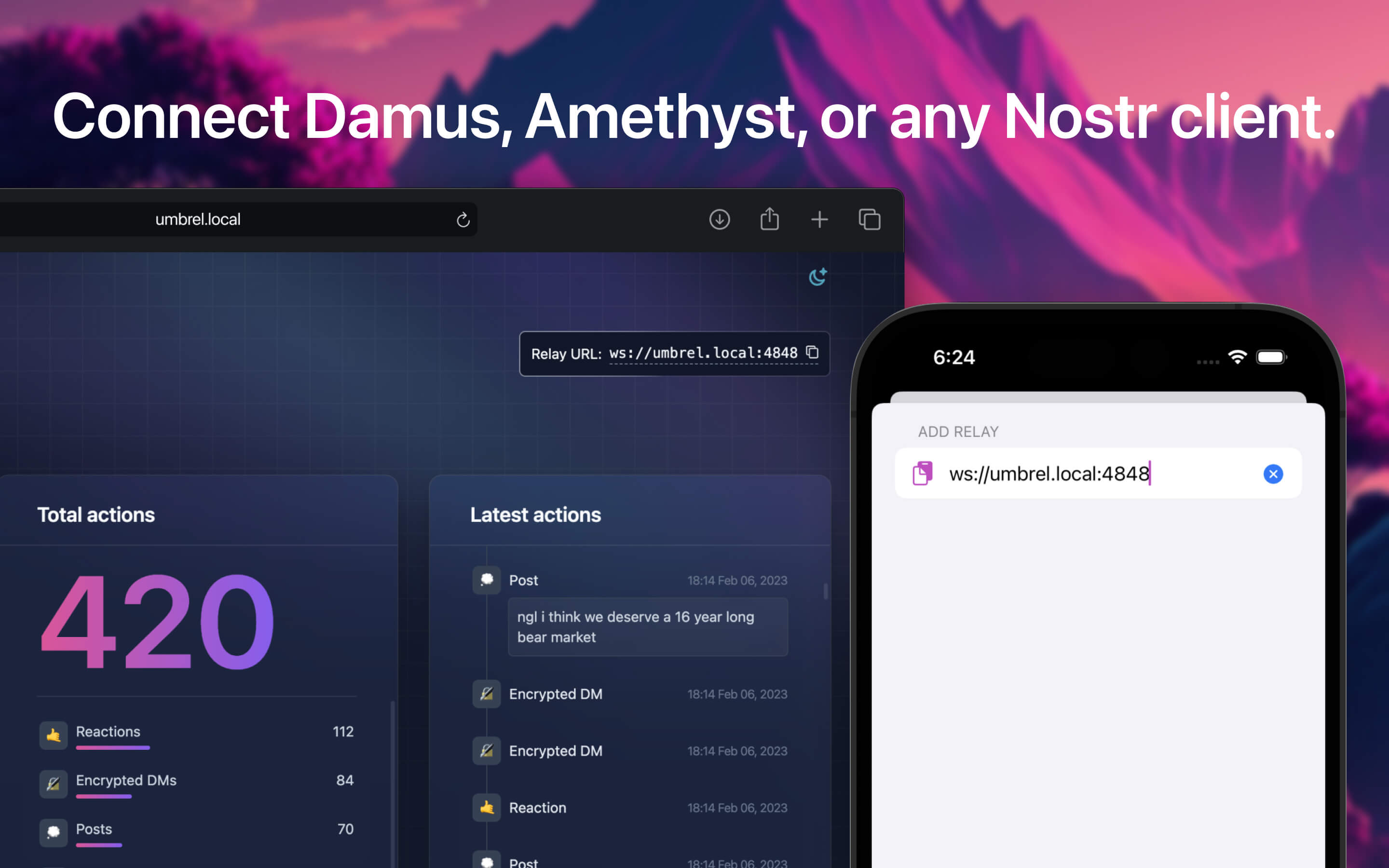 Nostr Relay screenshot 2