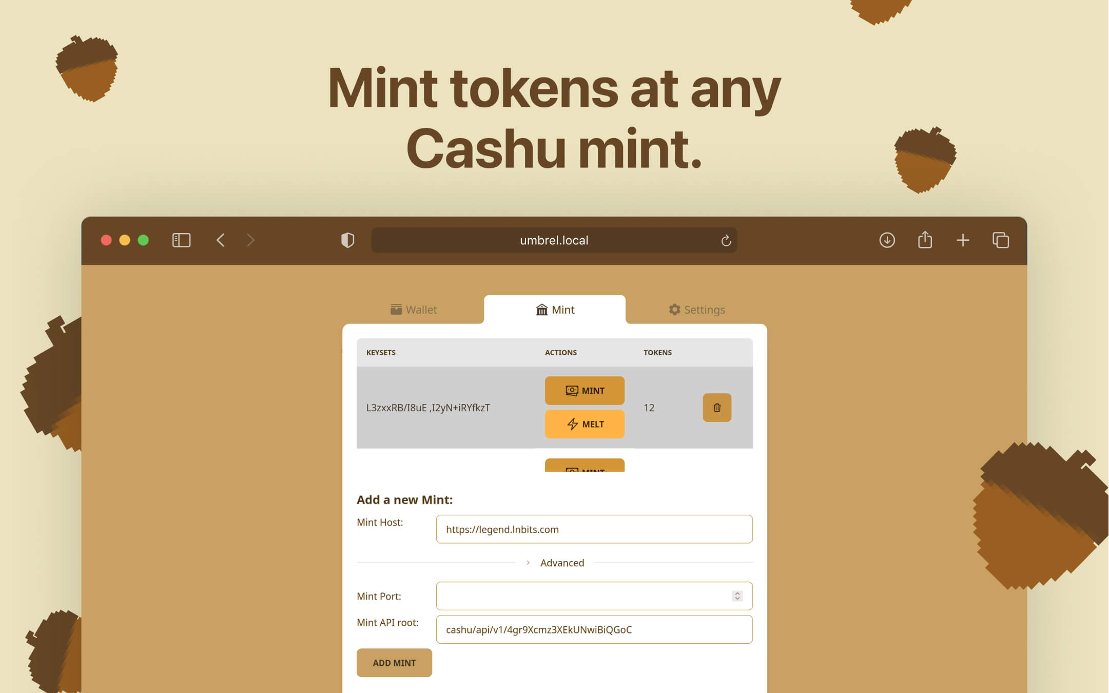 Nutstash Wallet screenshot 2