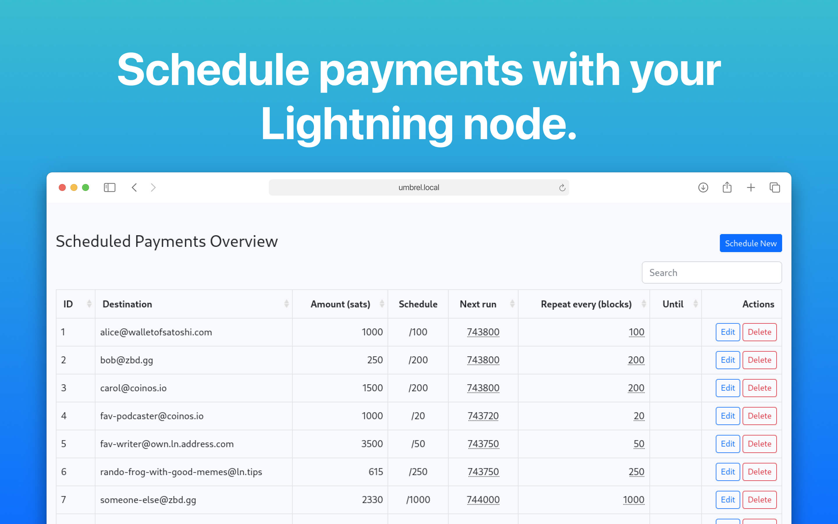 Oak Node screenshot 1