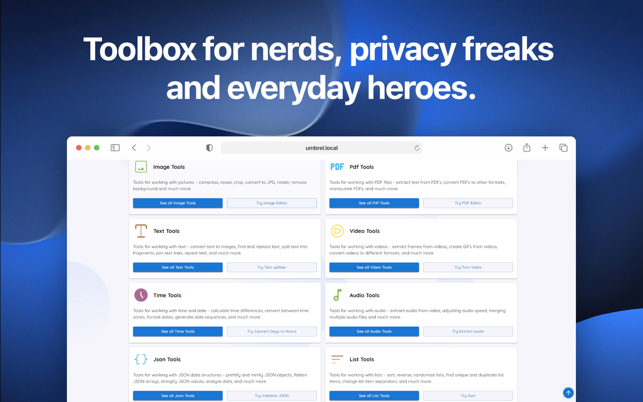 OmniTools screenshot 2