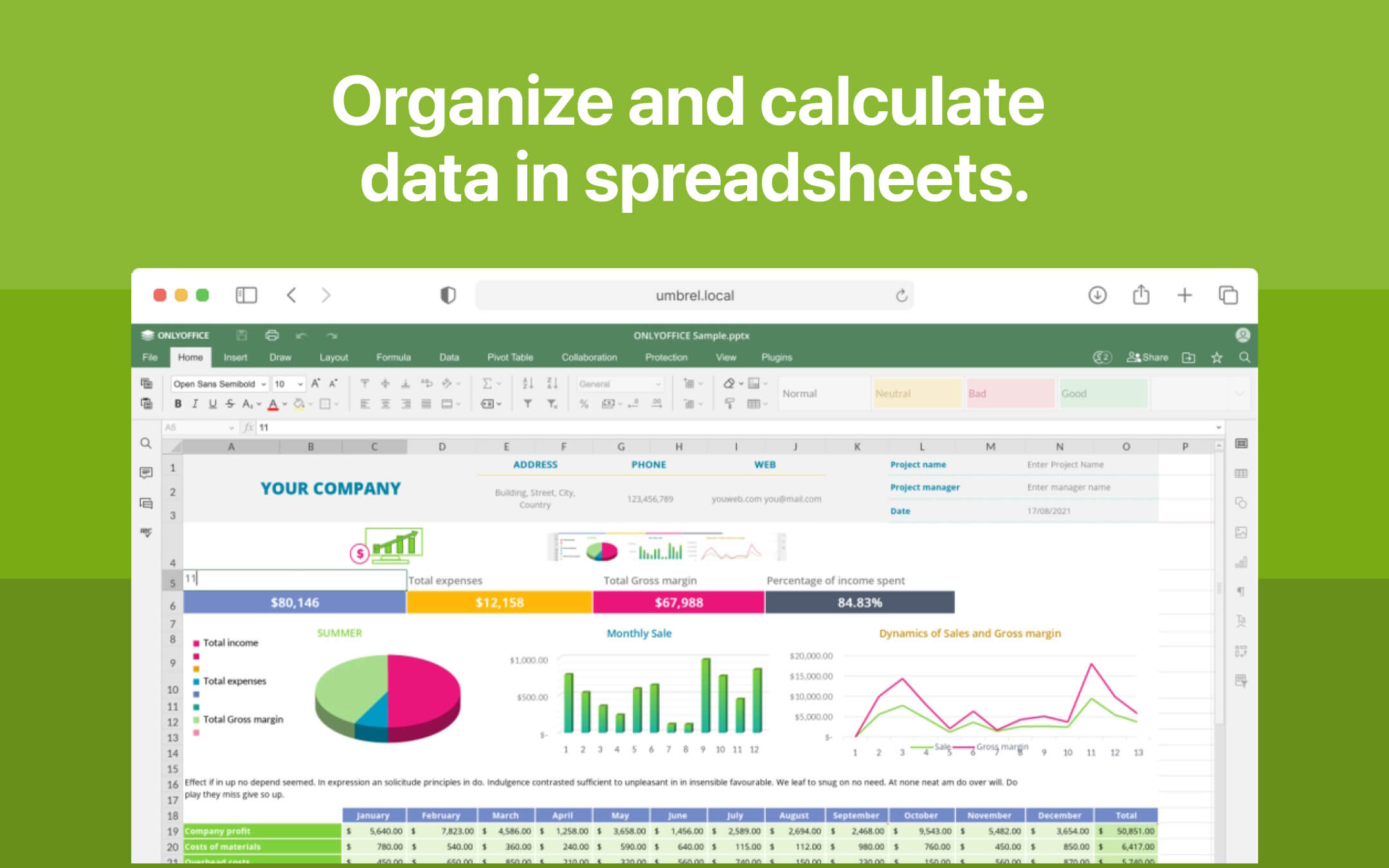 ONLYOFFICE Docs screenshot 3