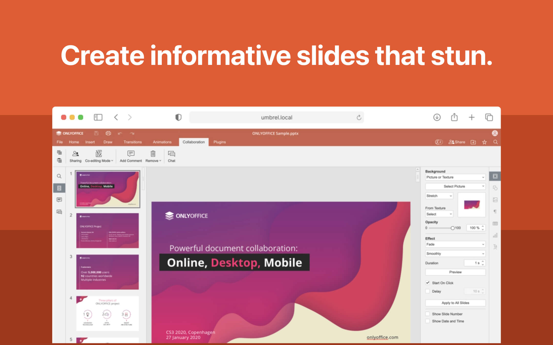 ONLYOFFICE Docs screenshot 4