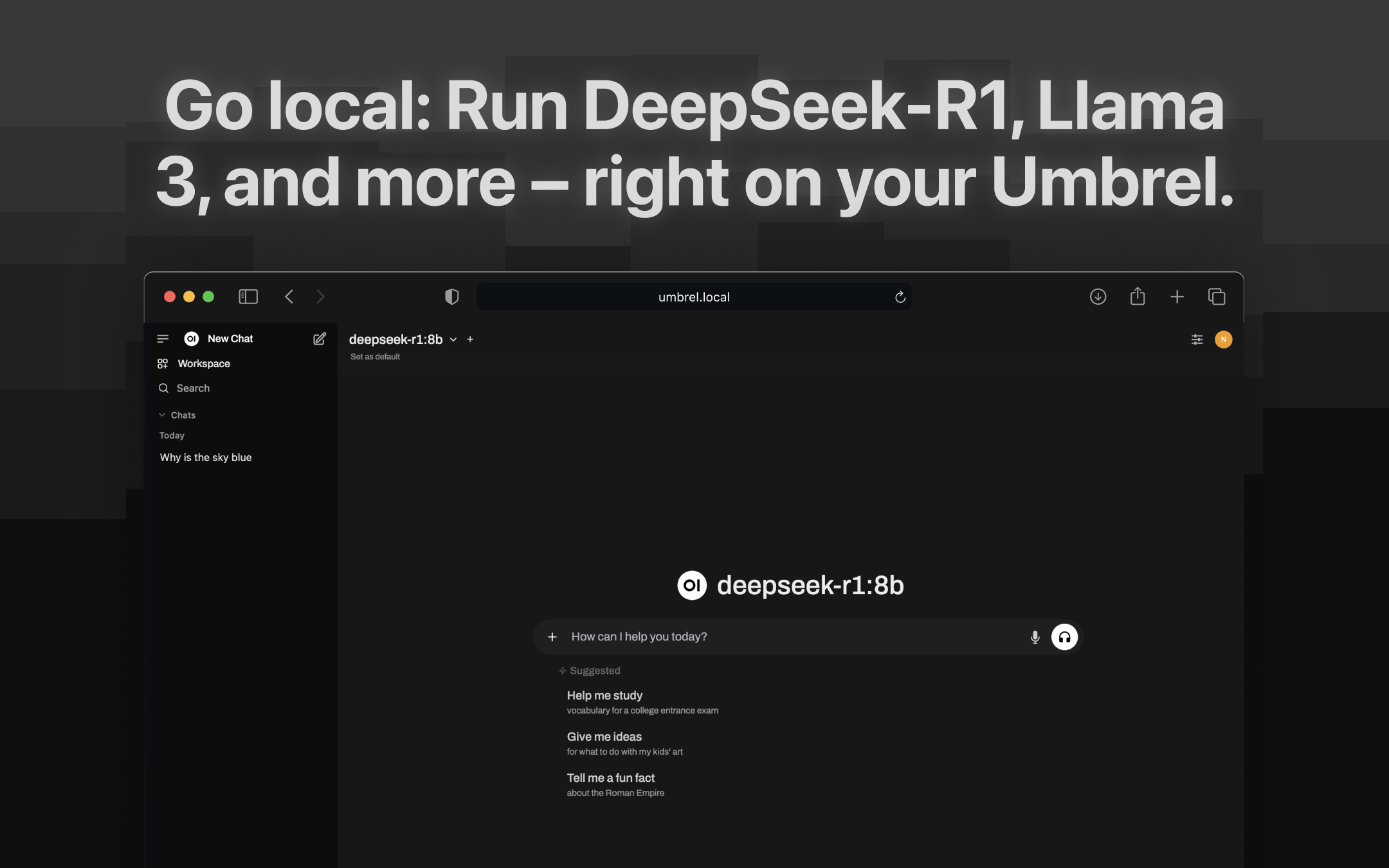 Open WebUI screenshot 1