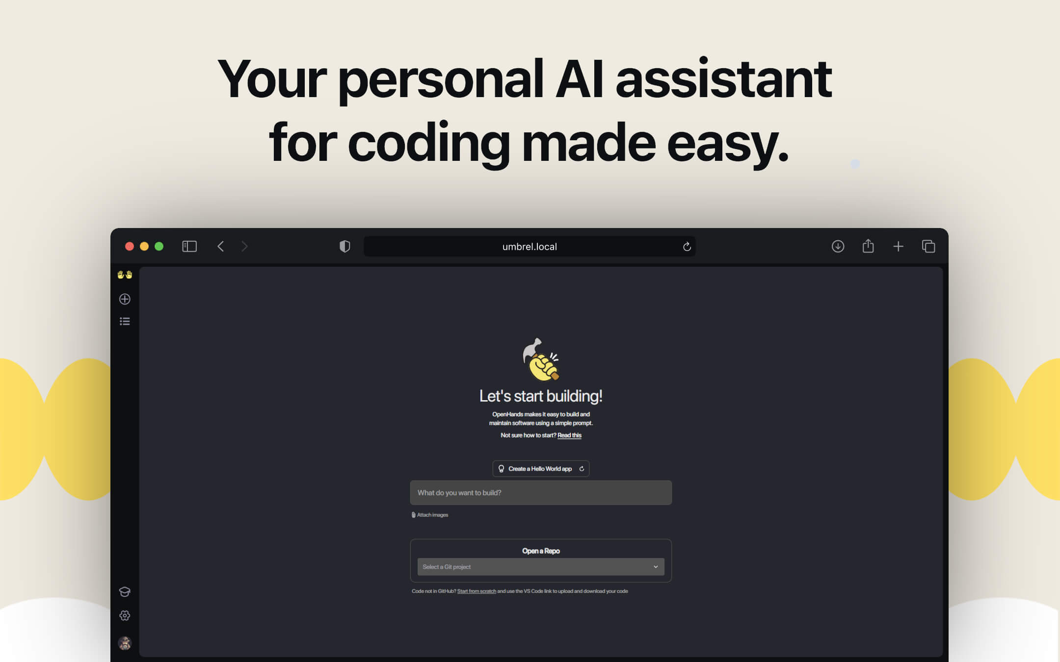 OpenHands screenshot 1