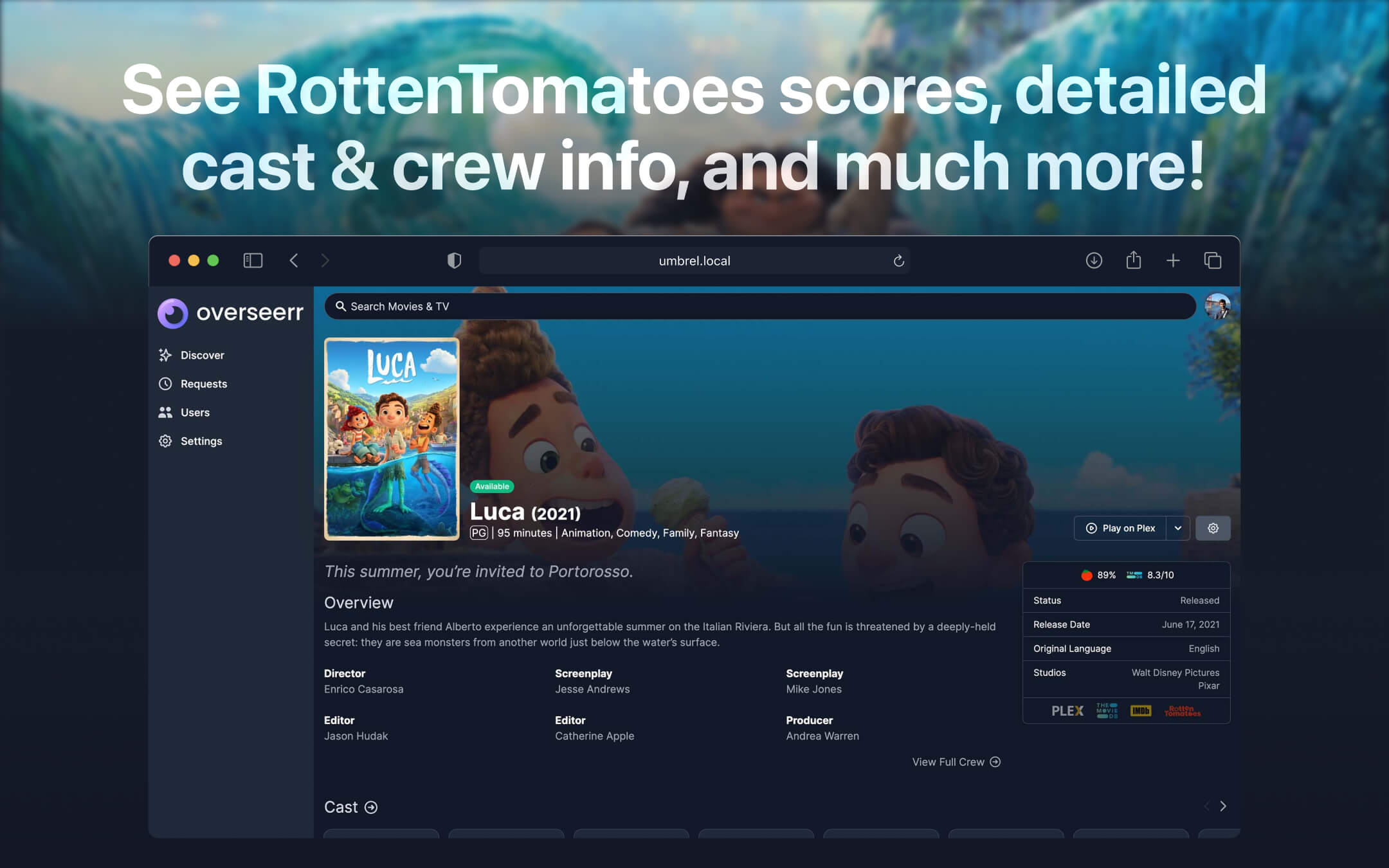 Overseerr screenshot 3