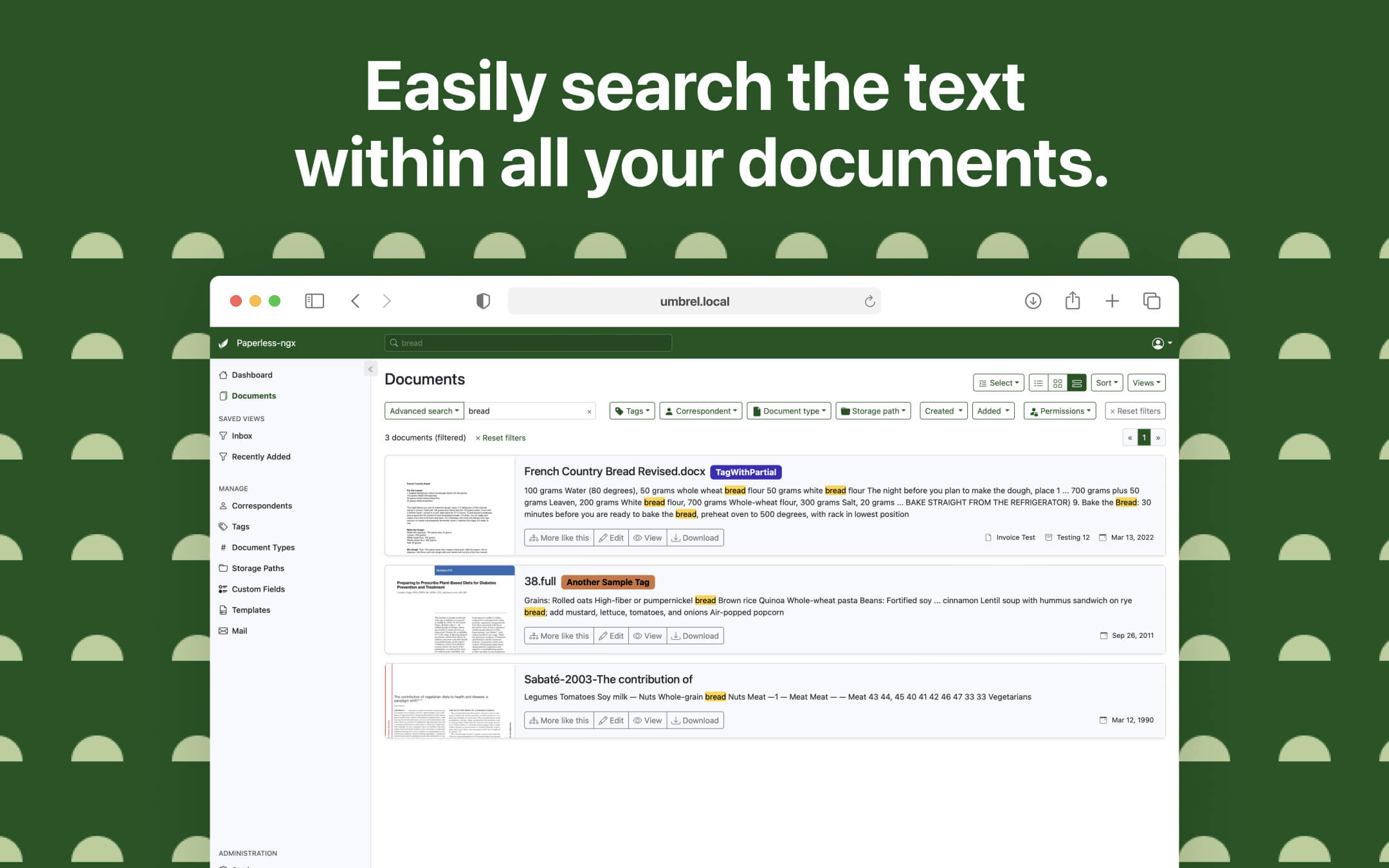 Paperless-ngx screenshot 3