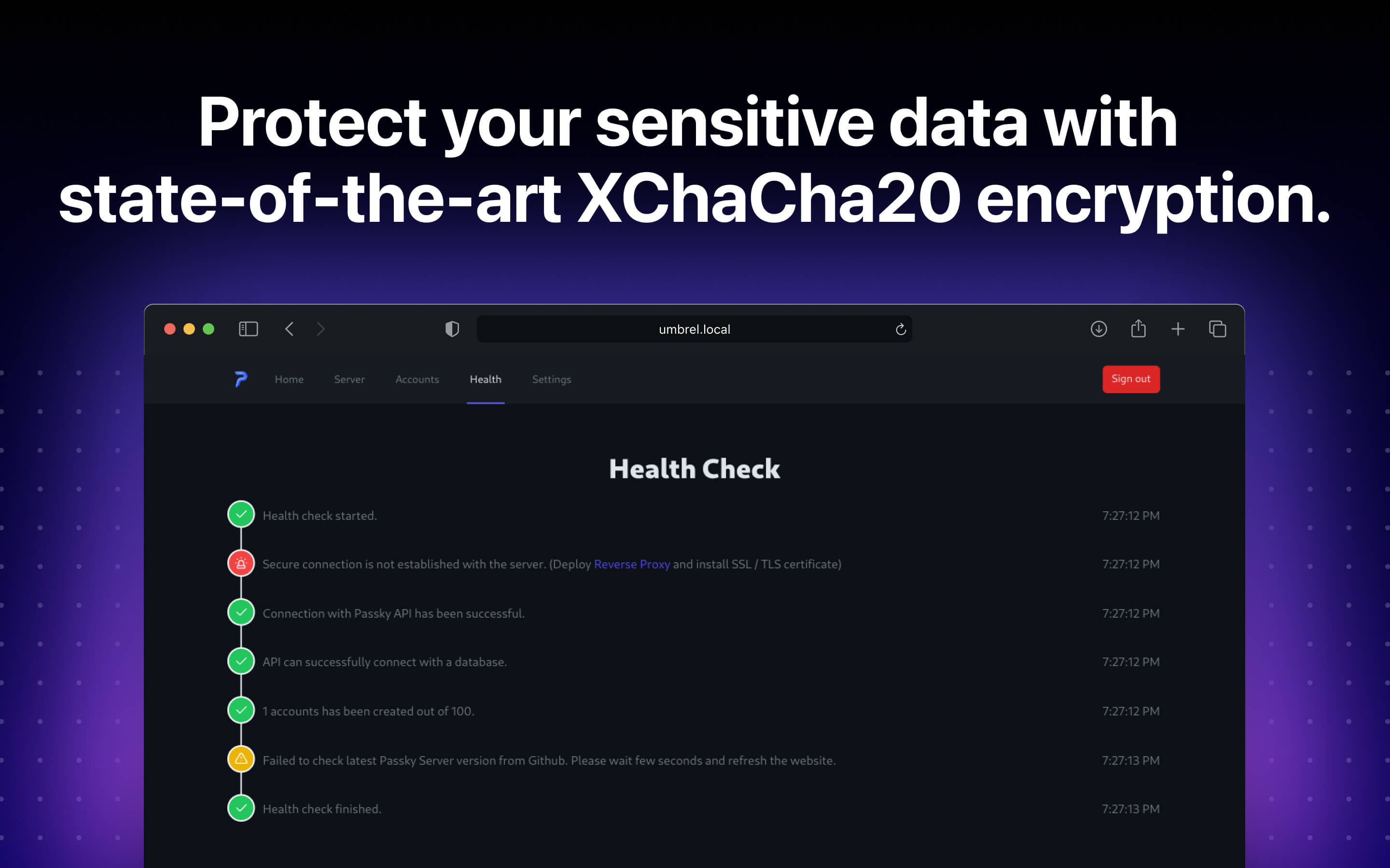 Passky Server screenshot 2