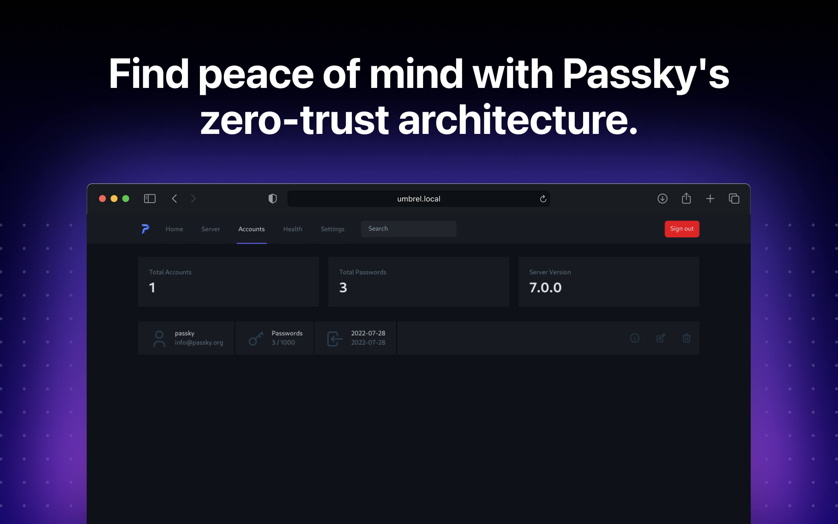 Passky Server screenshot 3