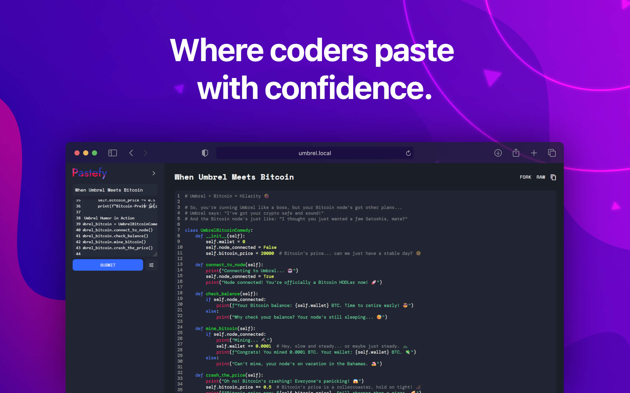 Pastefy screenshot 2
