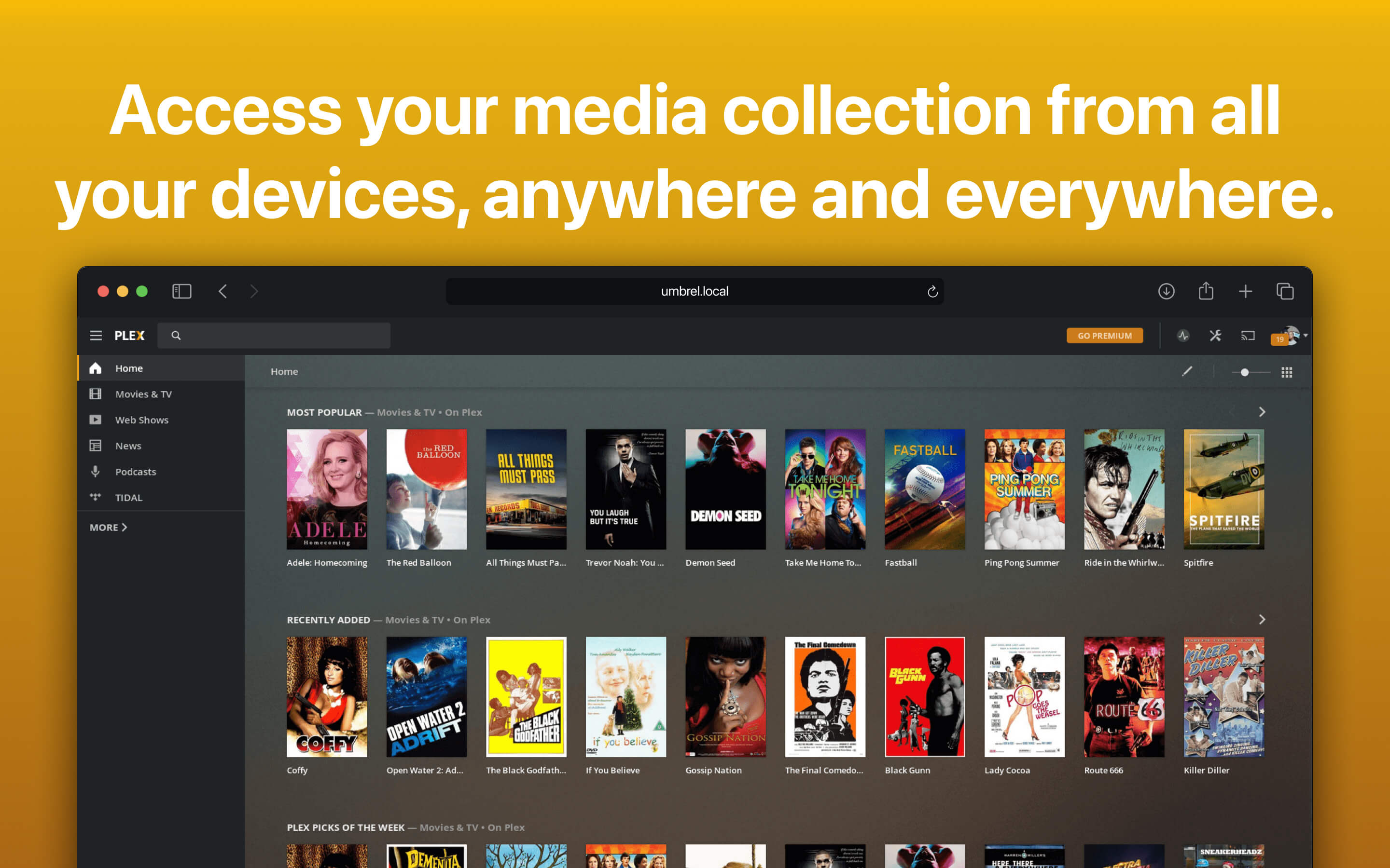 Plex screenshot 3