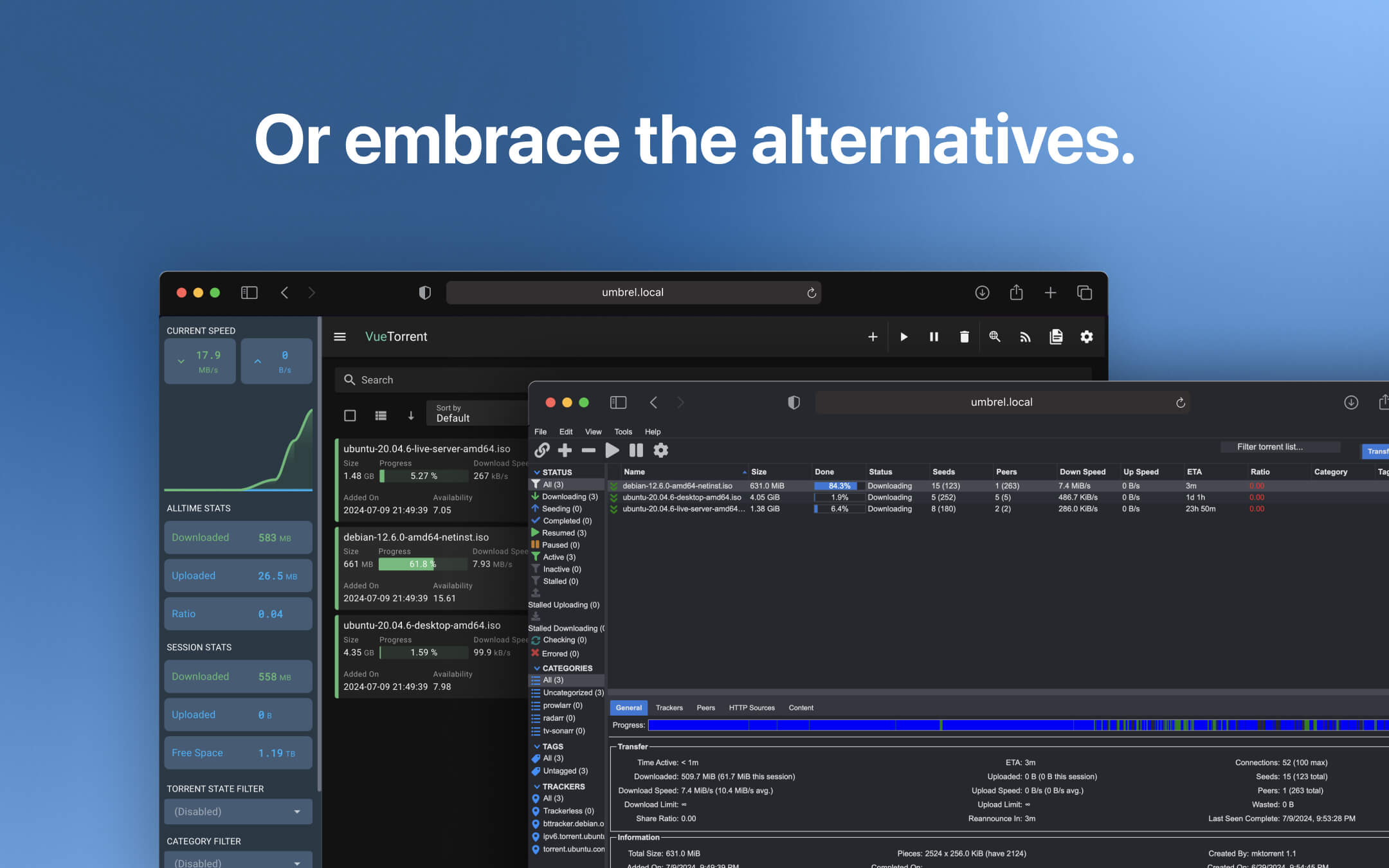 qBittorrent screenshot 3