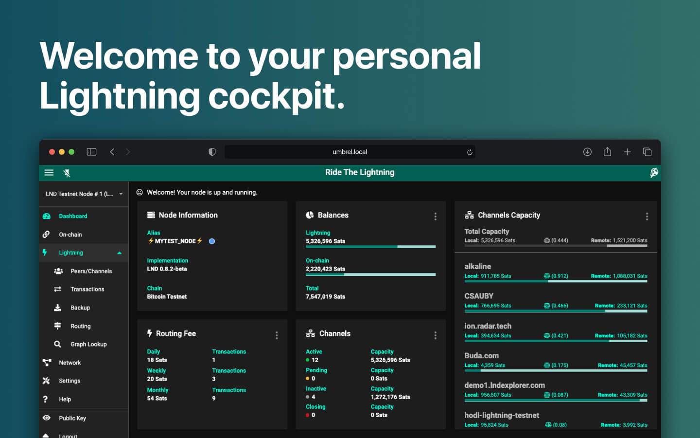 Ride The Lightning screenshot 1