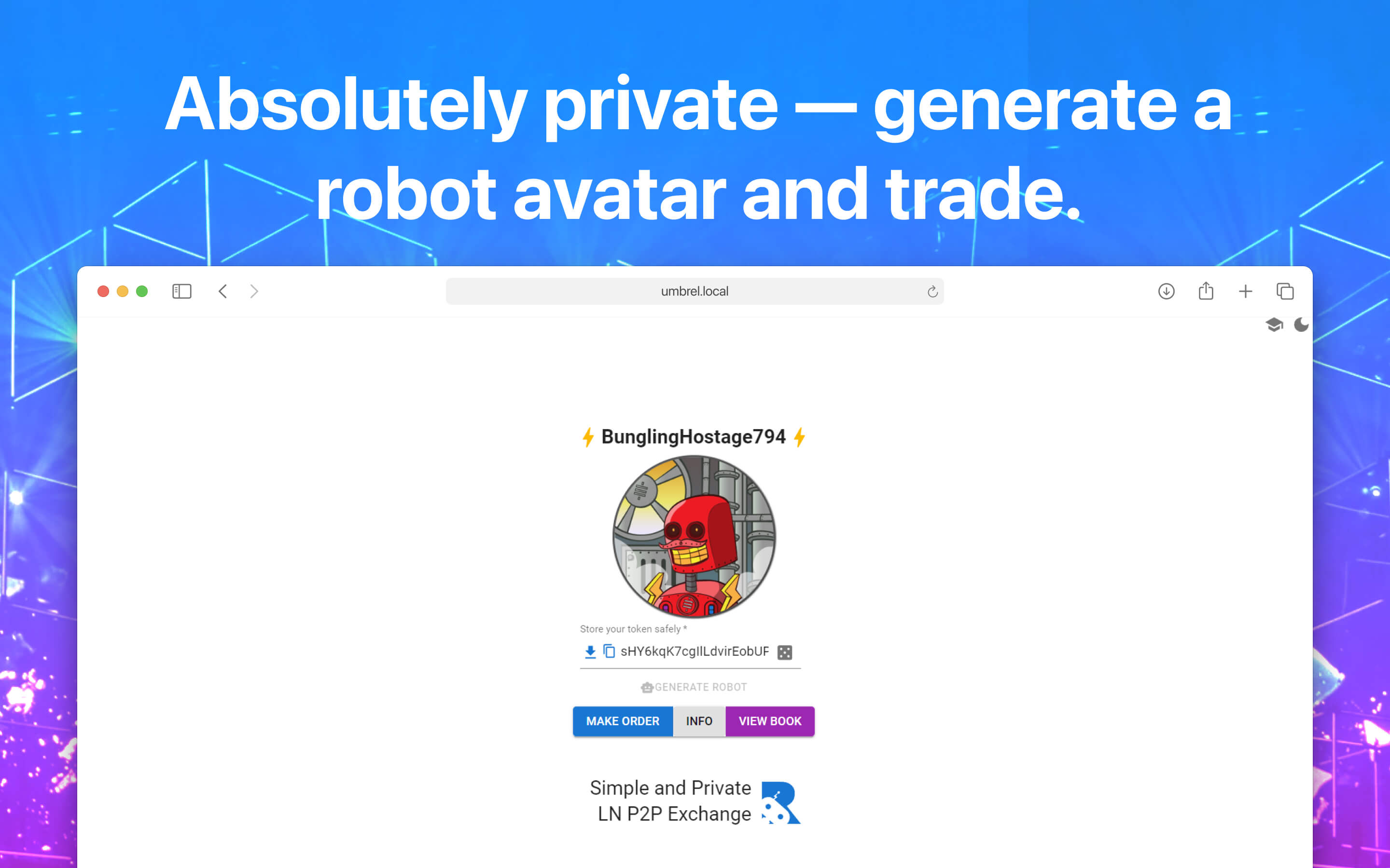 RoboSats screenshot 2