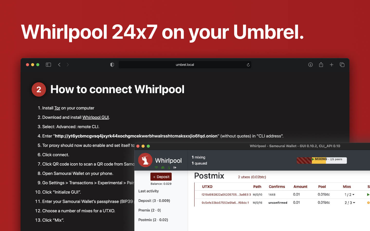 Samourai Server screenshot 3