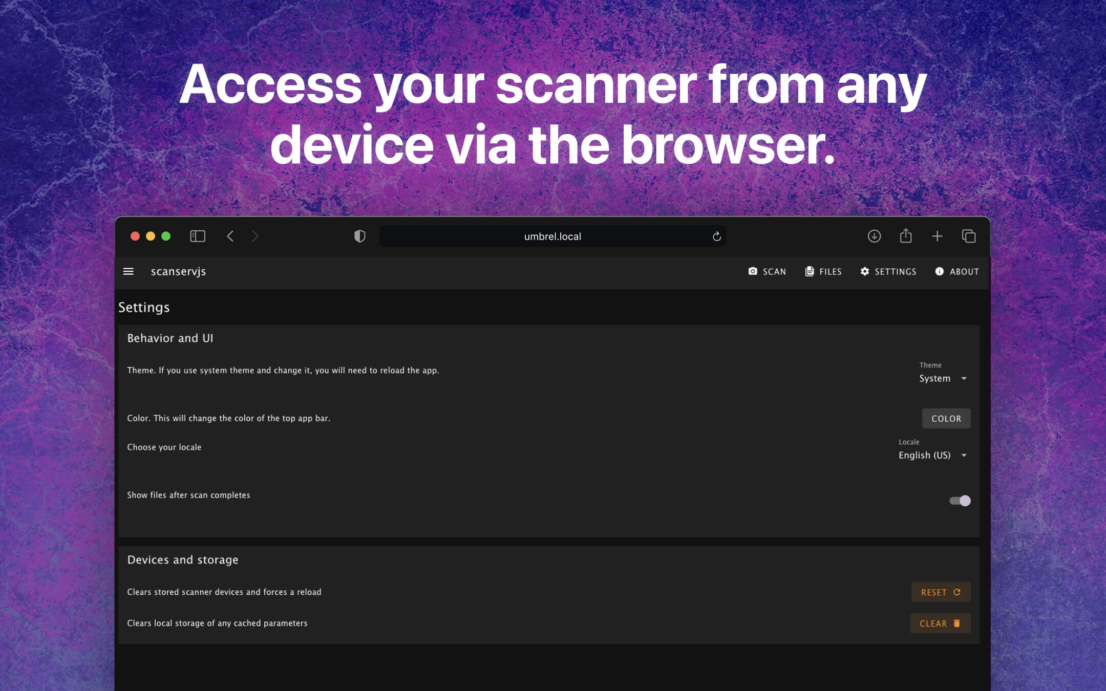 scanservjs screenshot 3