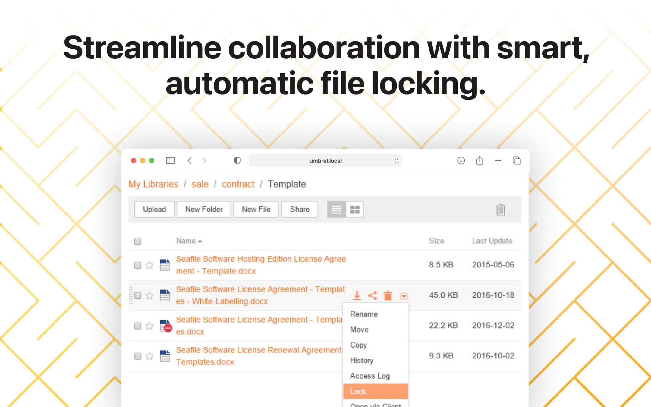 Seafile screenshot 2