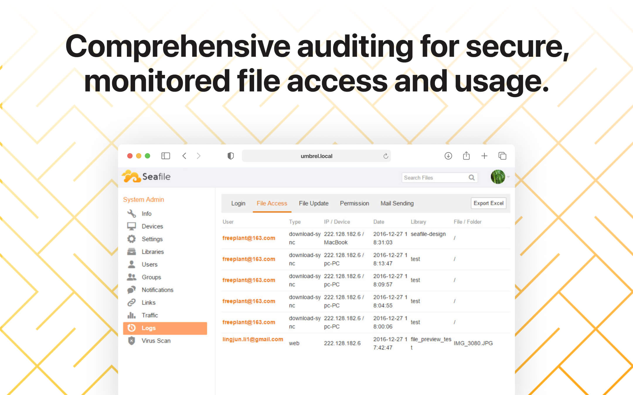 Seafile screenshot 3