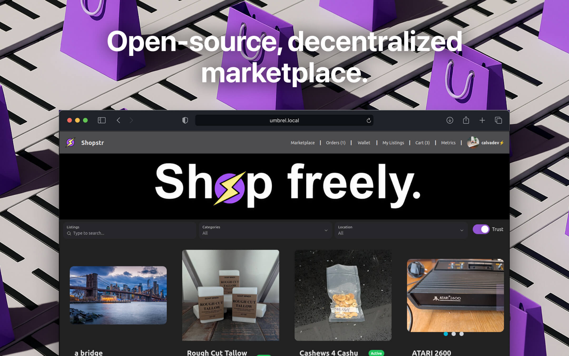 Shopstr screenshot 1