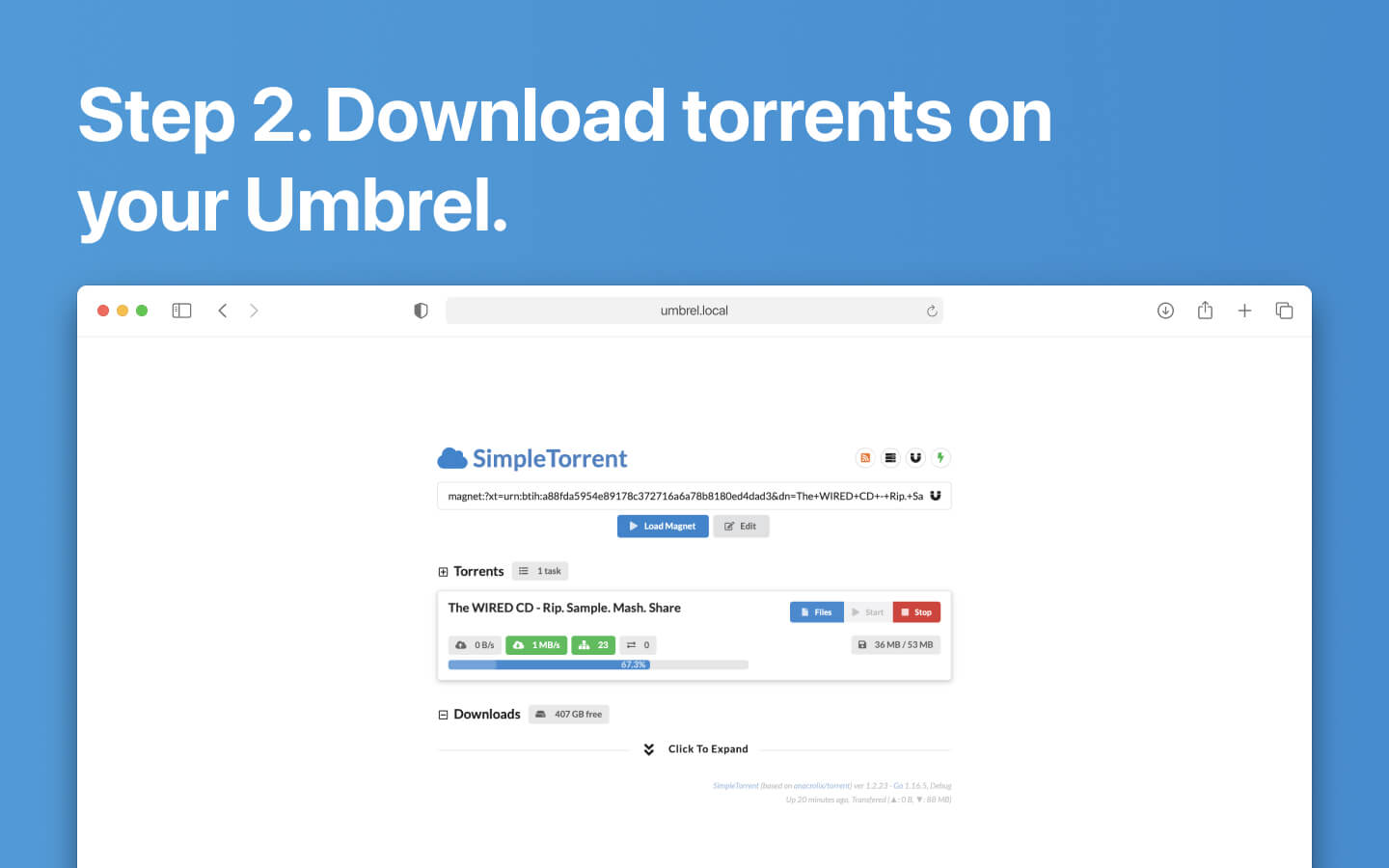 SimpleTorrent screenshot 2