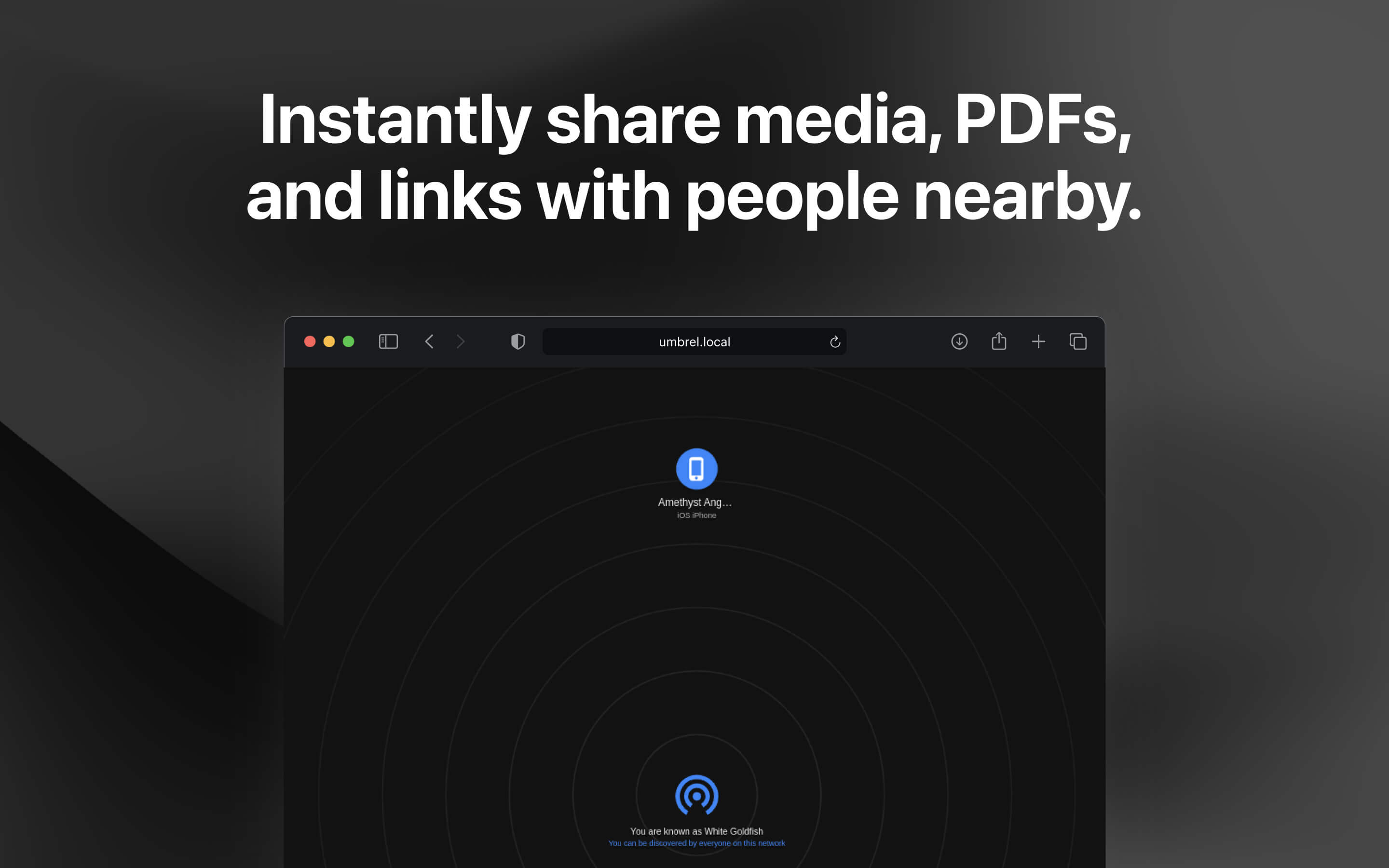 Snapdrop screenshot 2