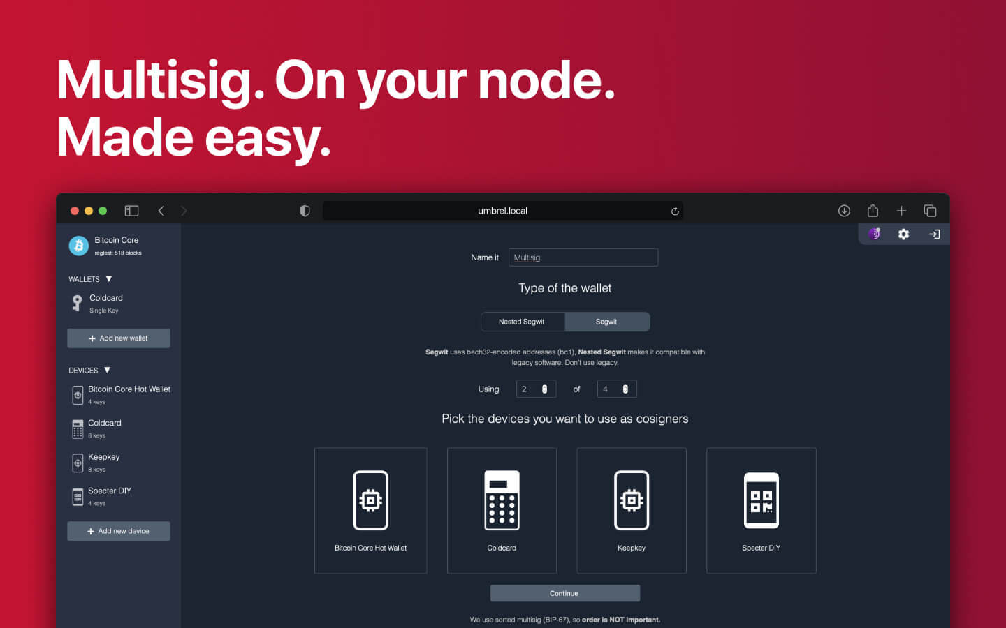 Specter Desktop screenshot 1