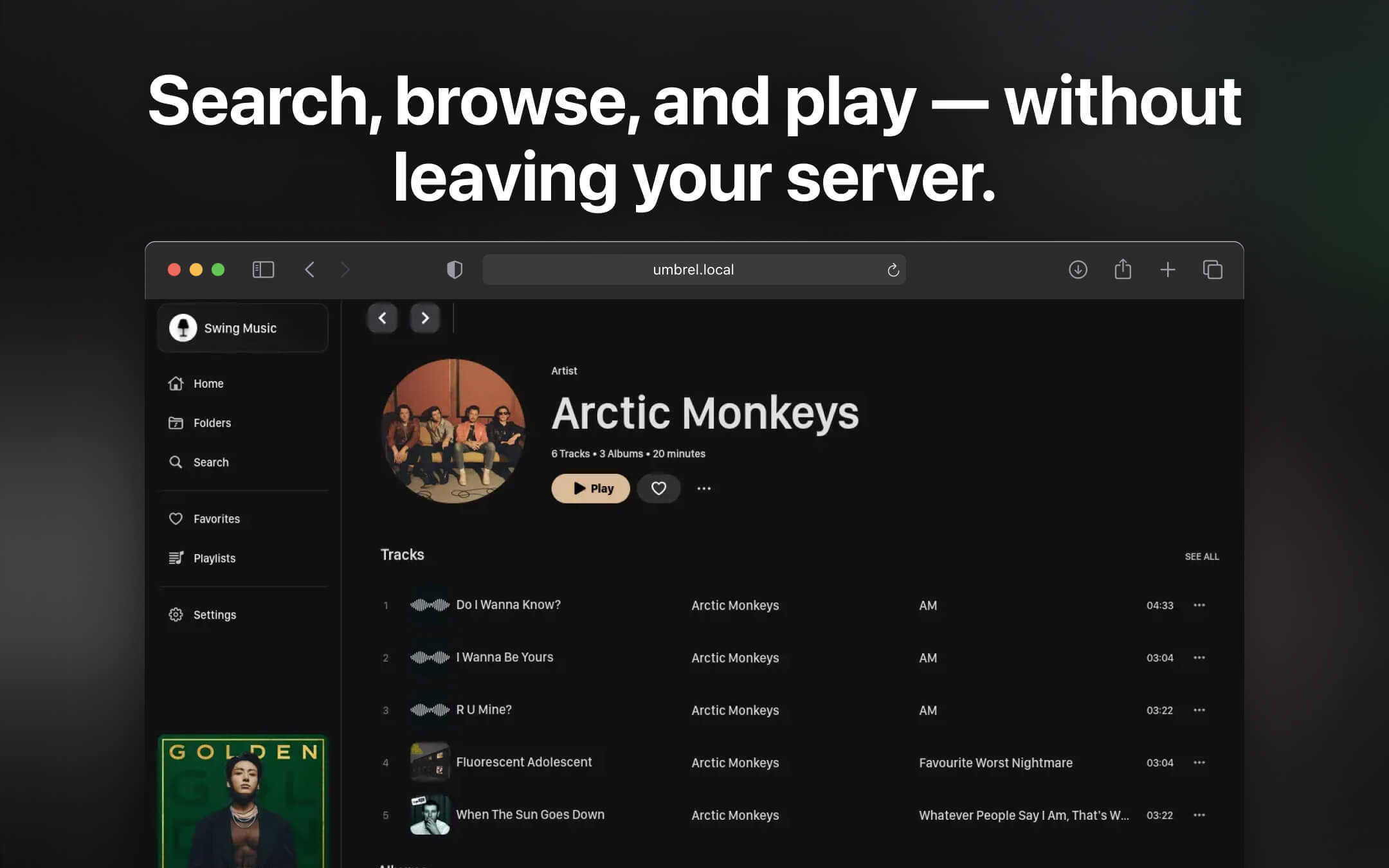 Swing Music screenshot 3