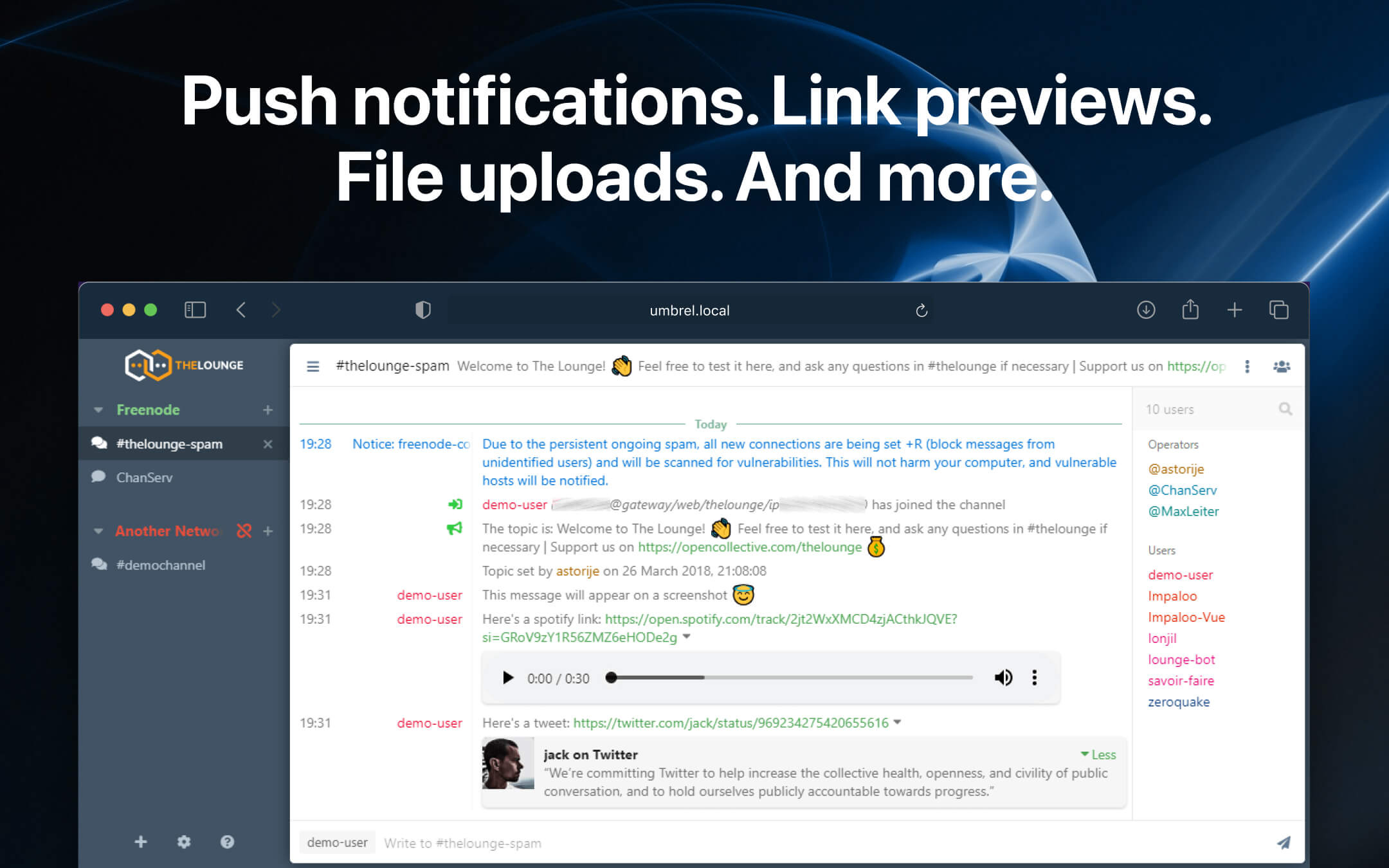 The Lounge screenshot 2