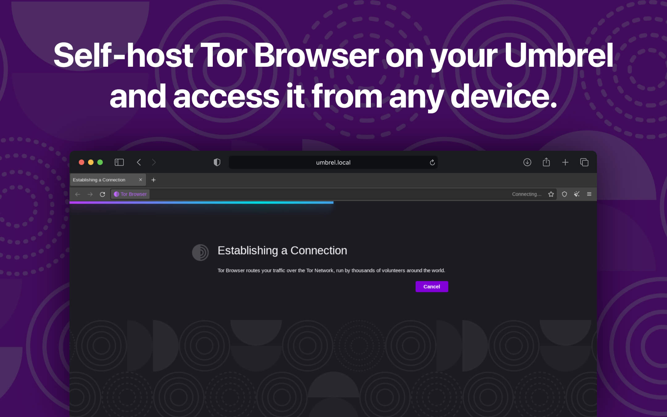 Tor Browser screenshot 1