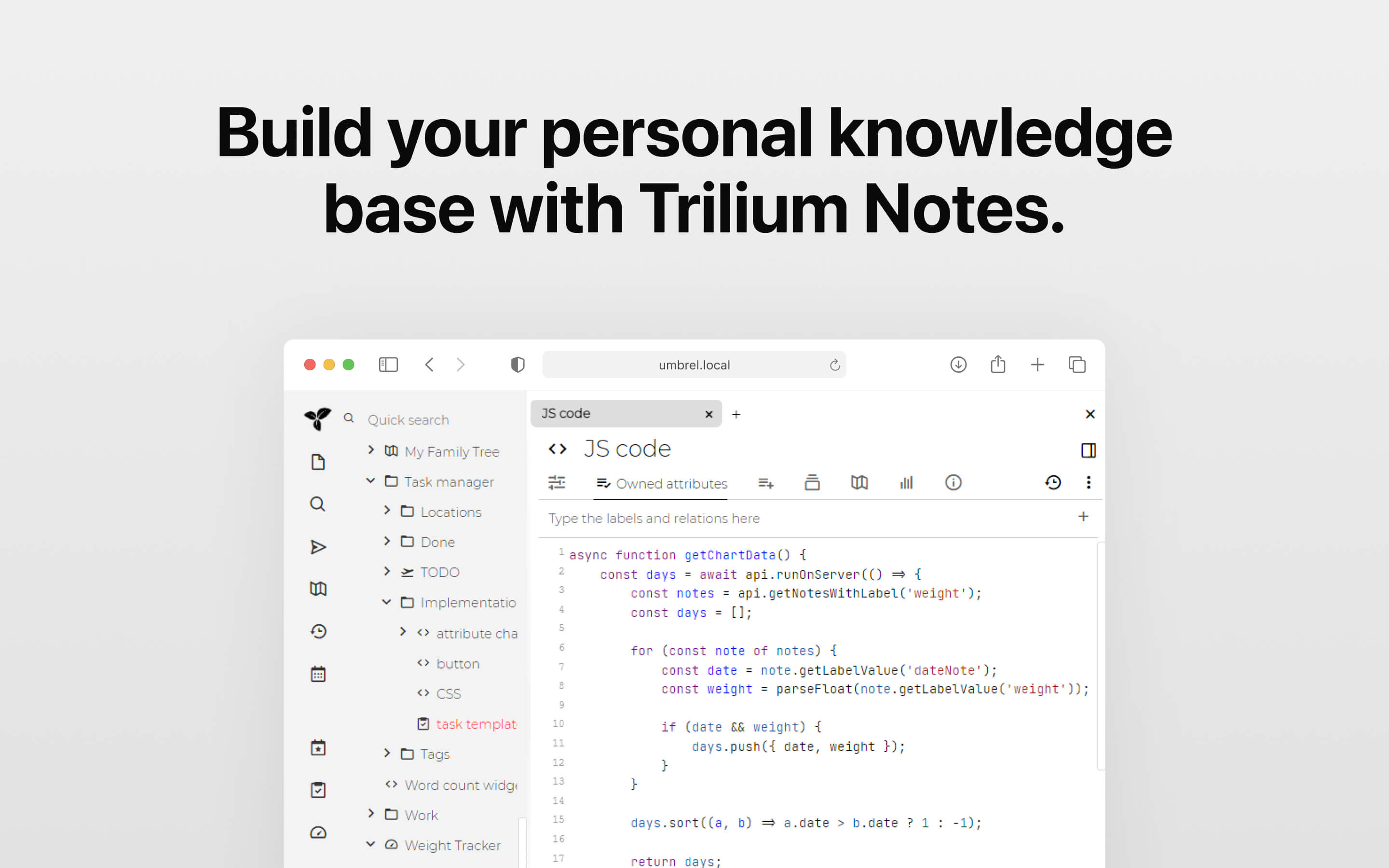 Trilium Notes screenshot 3