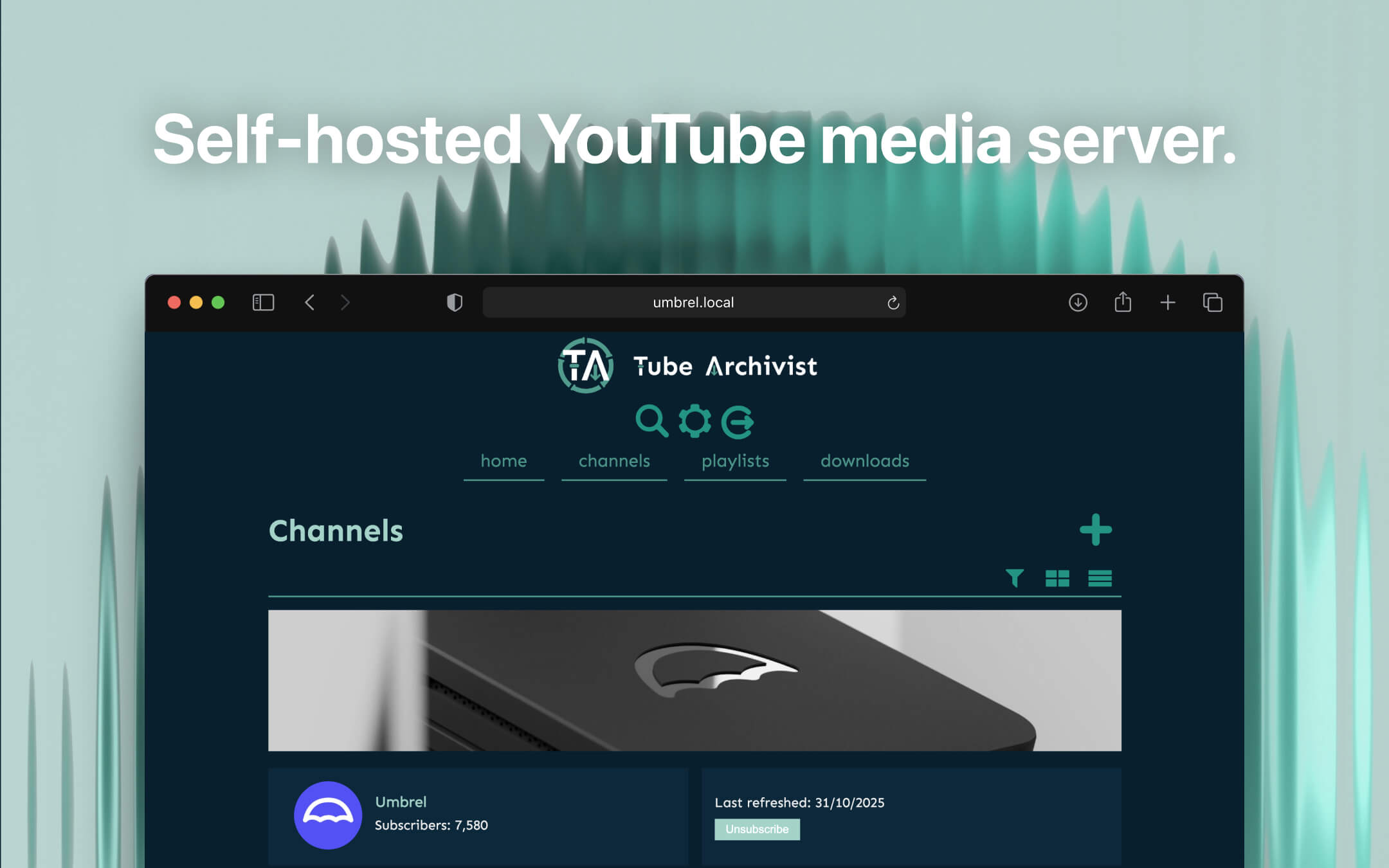 Tube Archivist screenshot 1