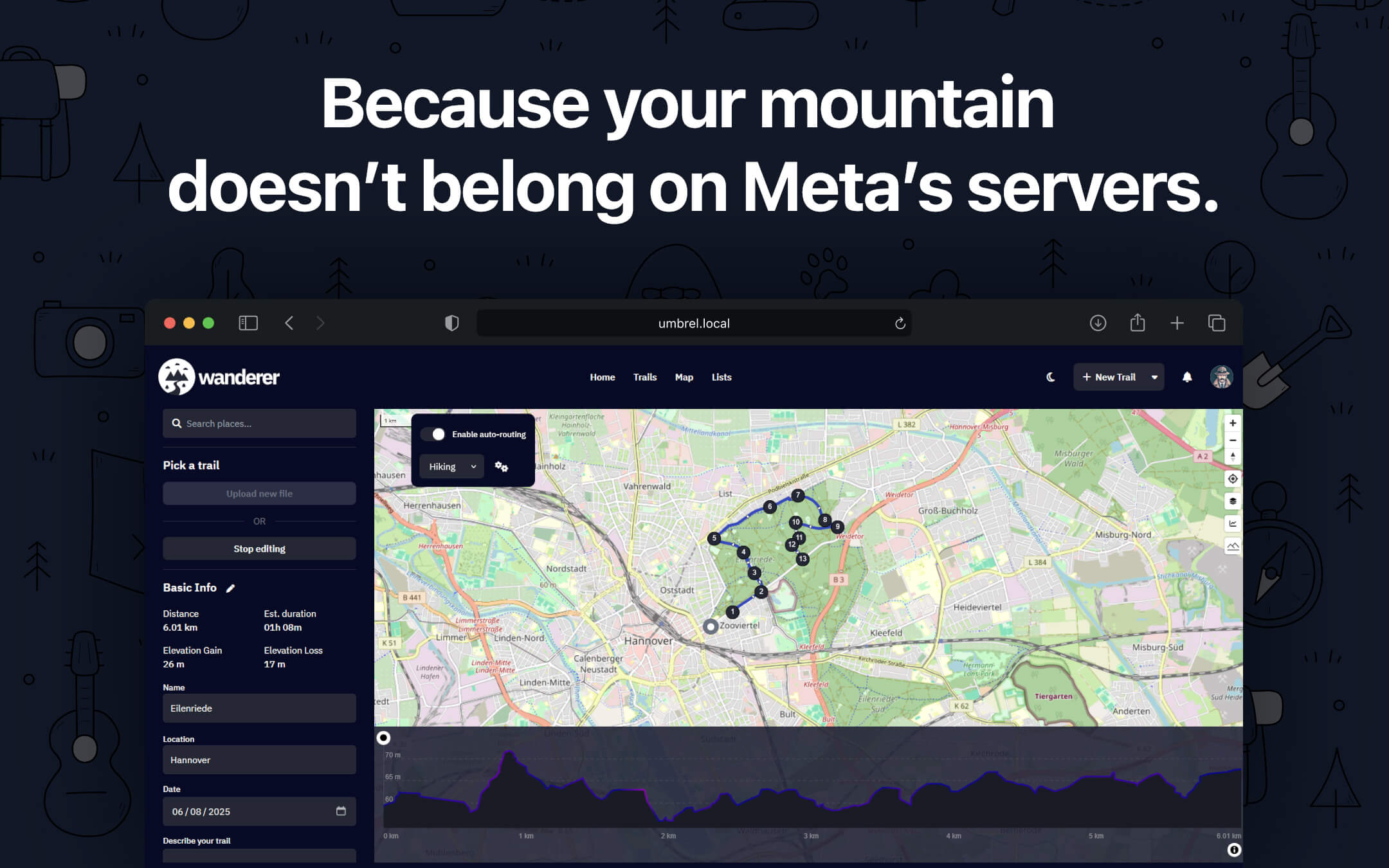 Wanderer screenshot 2