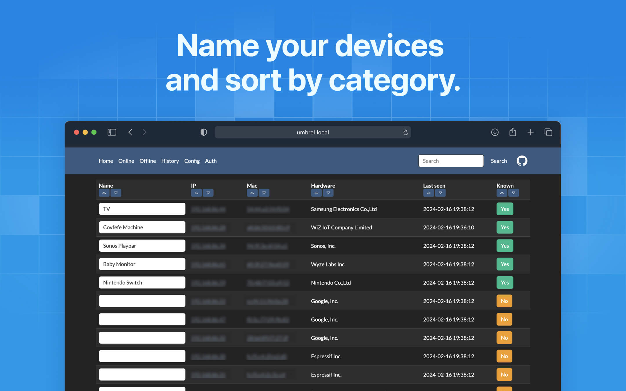 WatchYourLAN screenshot 2