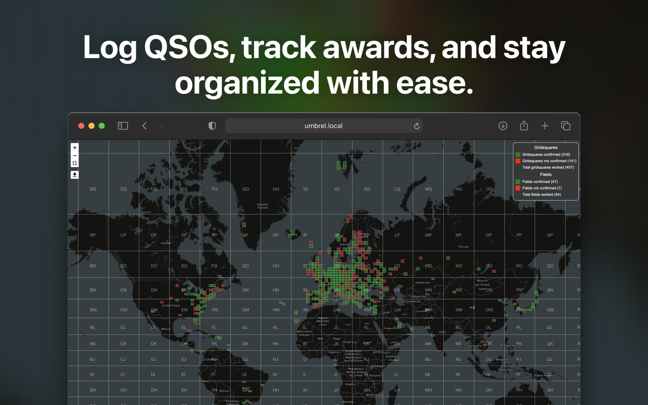 Wavelog screenshot 2
