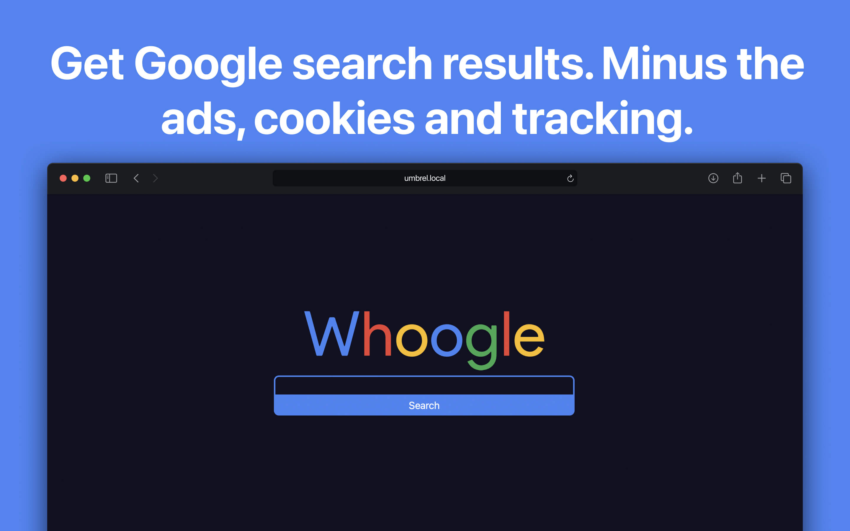 Whoogle Search screenshot 1