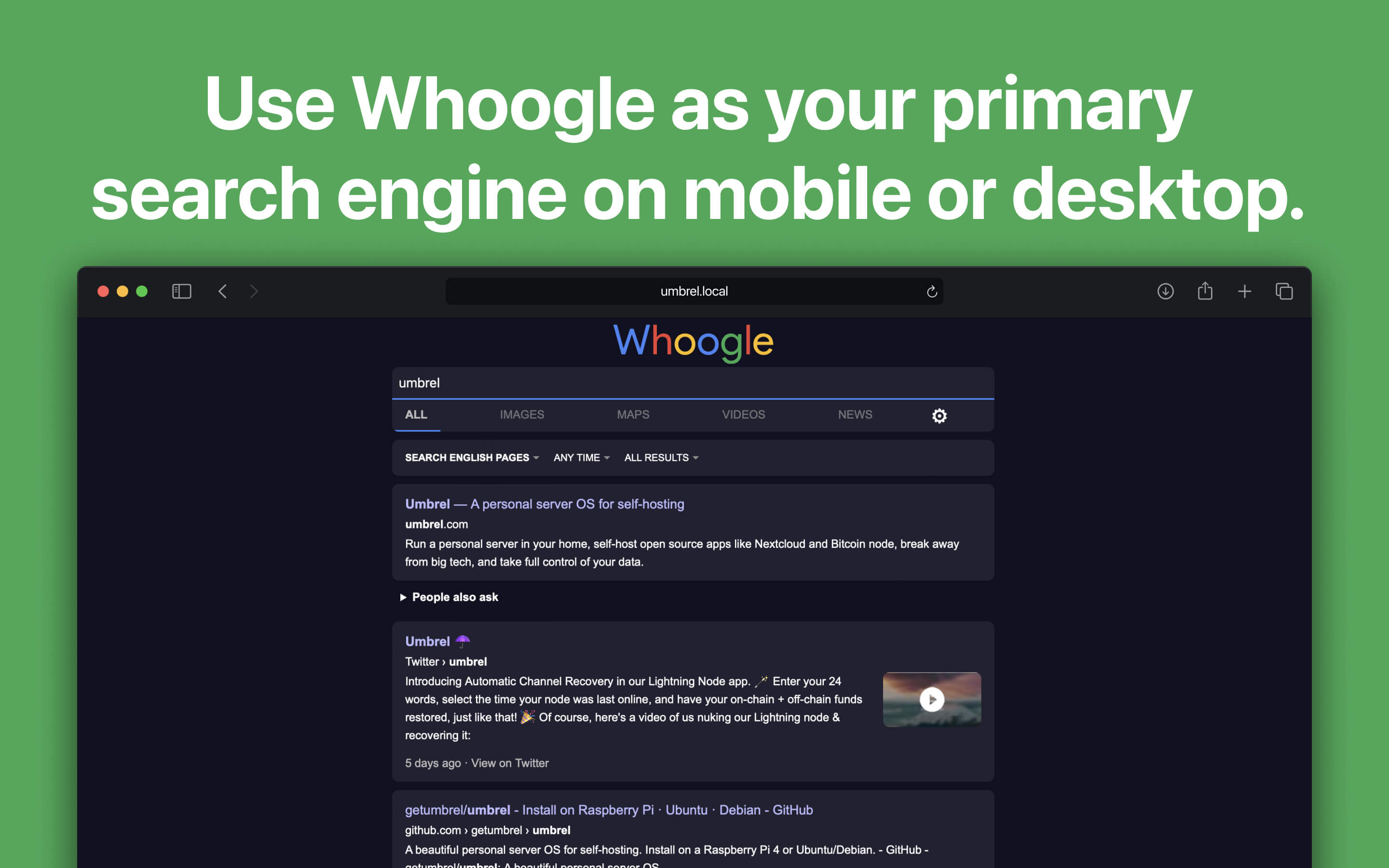 Whoogle Search screenshot 2