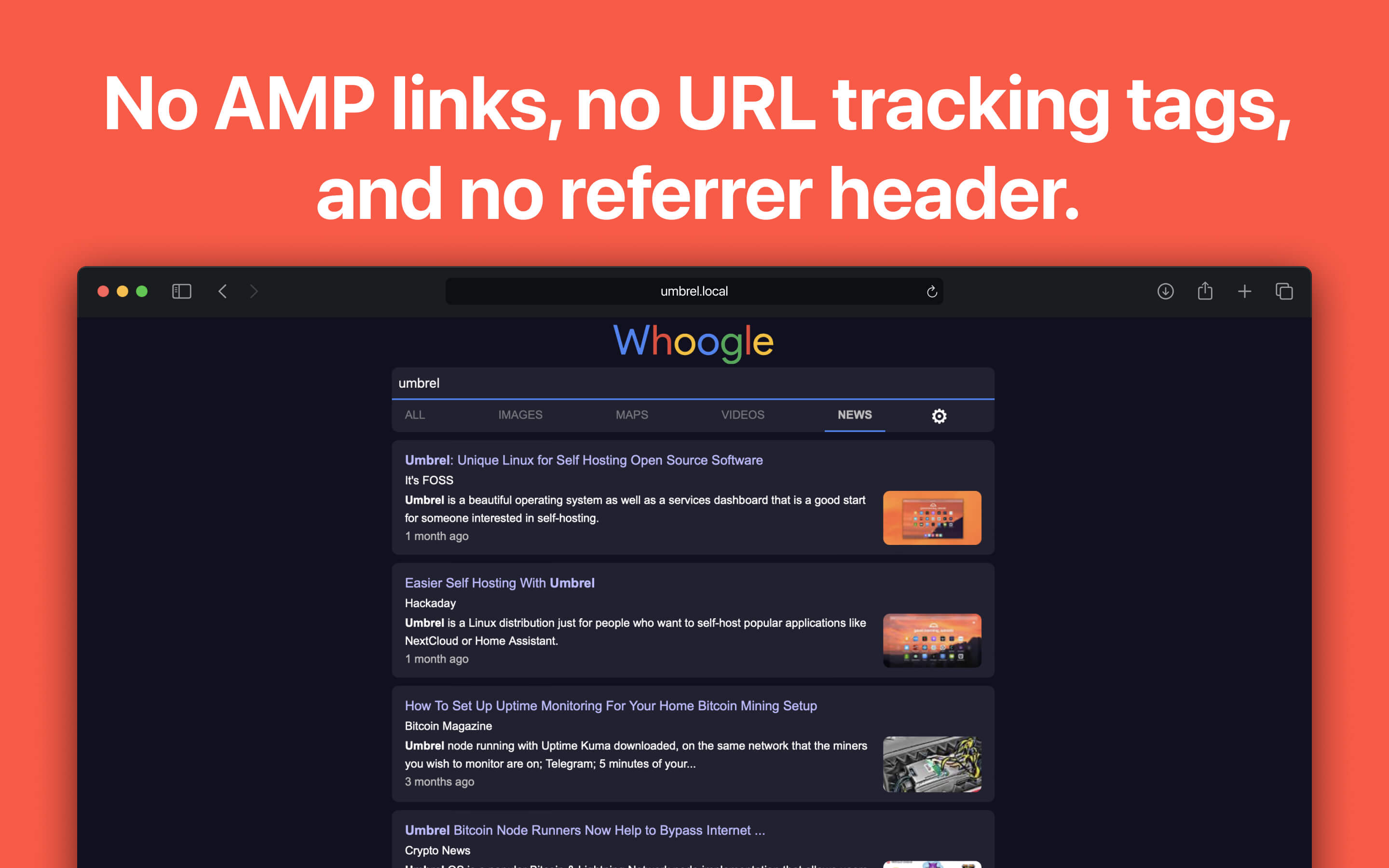 Whoogle Search screenshot 4