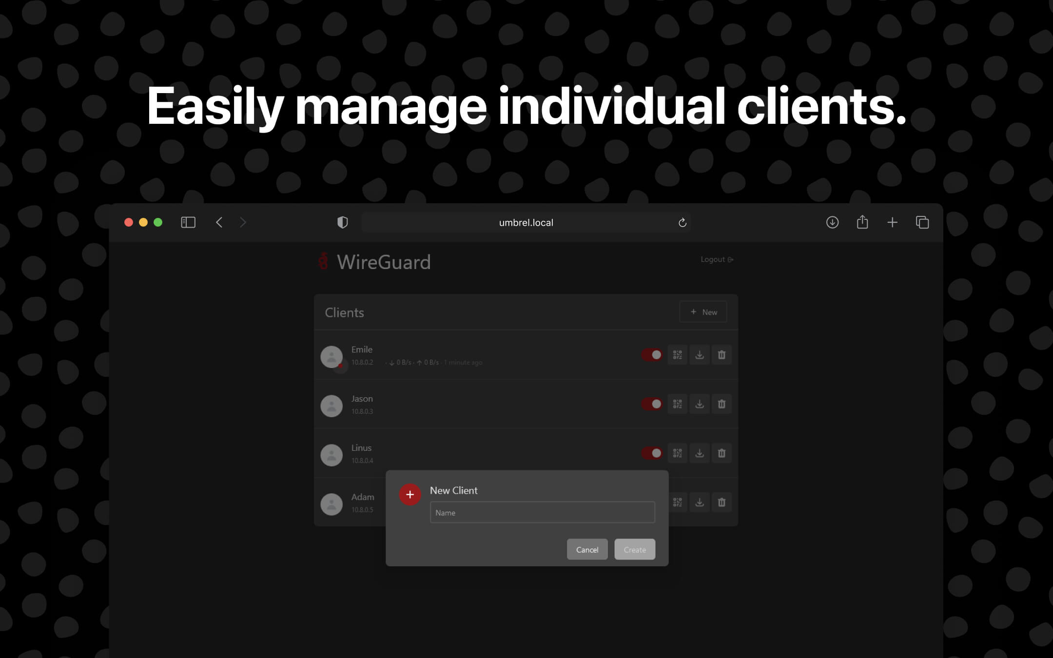 WireGuard screenshot 2