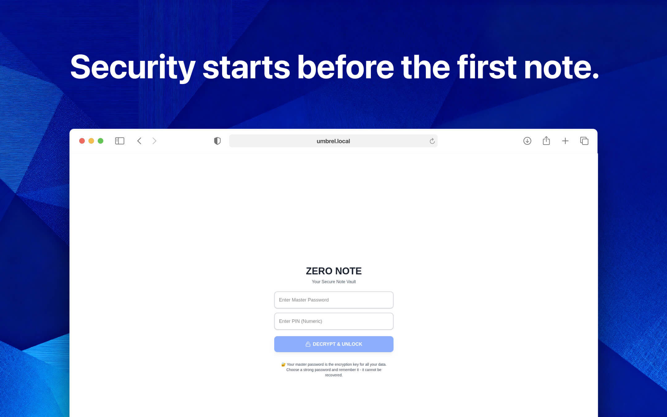 ZeroNote screenshot 2