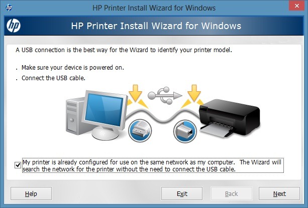 HP Printer setup windows 10