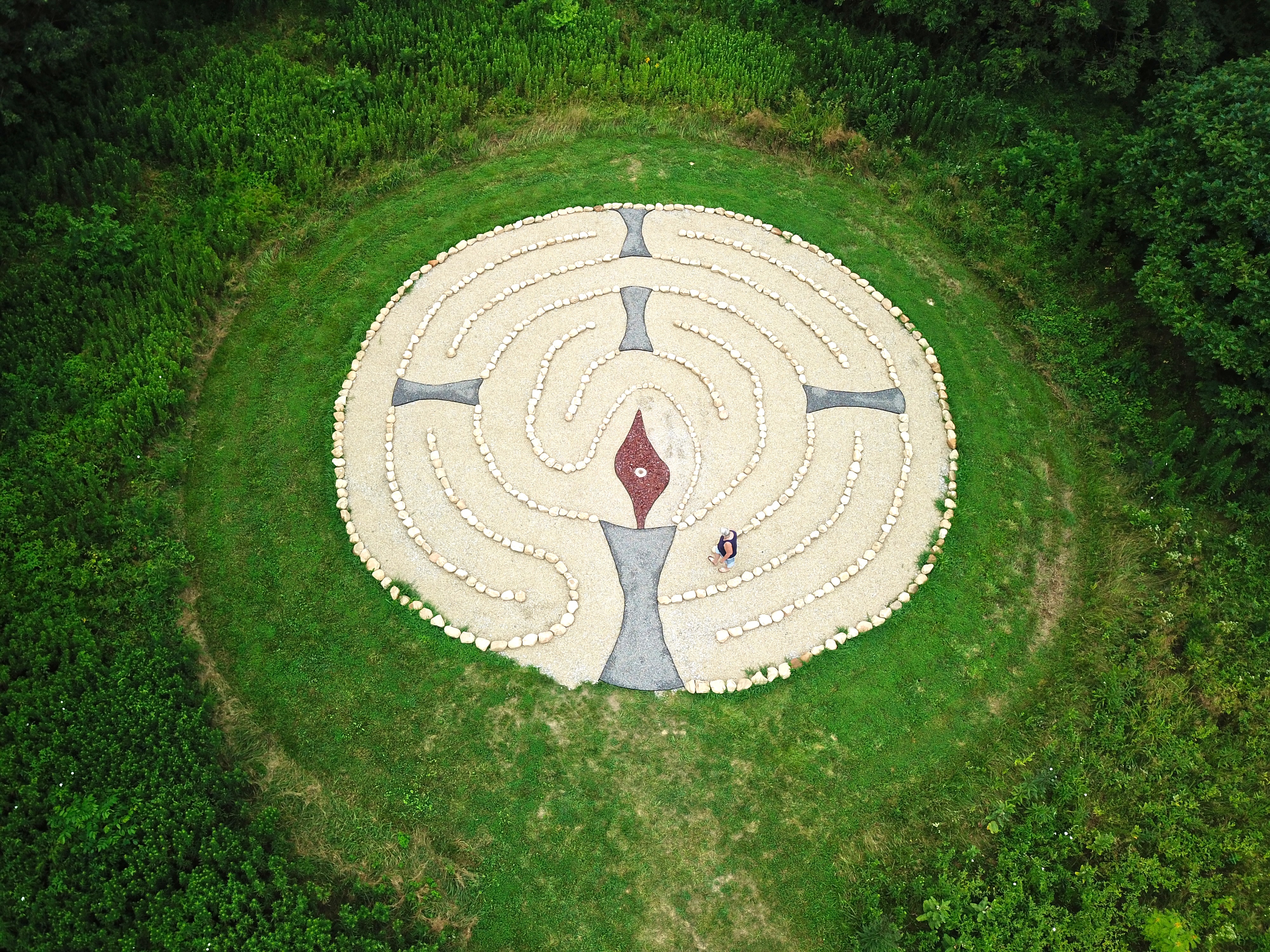 Labyrinth on the Columbus Interfaith Campus