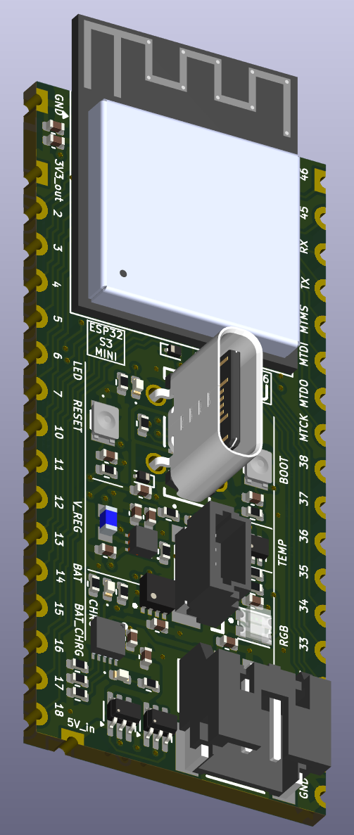 ESP32-S3-MINI-1 UU, from the project README