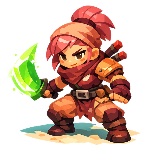 An original game character generated from the token-grounded asset-pack prompt, transparent PNG