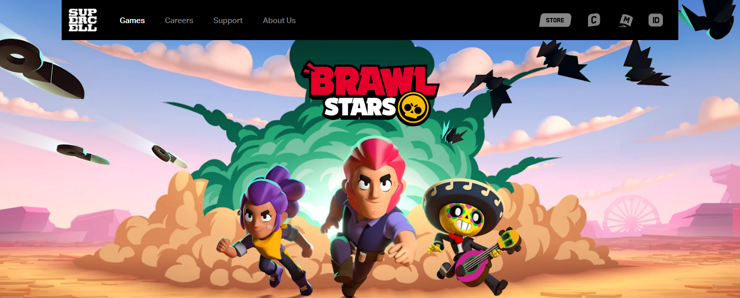 Toon battle-royale key art captured by element mode