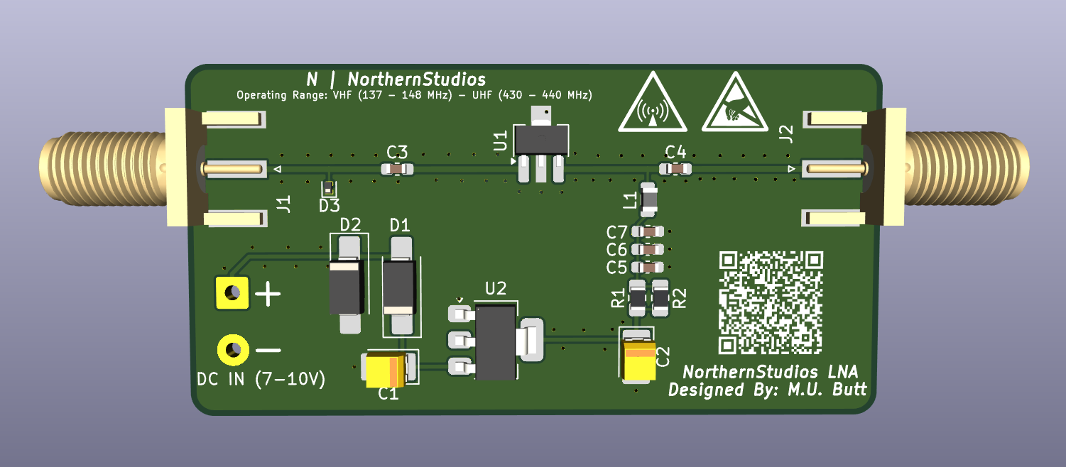 NorthernStudios-Low-Noise-Amplifier, from the project README