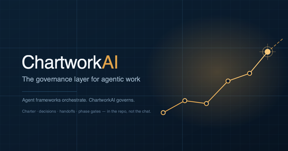 ChartworkAI — the governance layer for agentic work