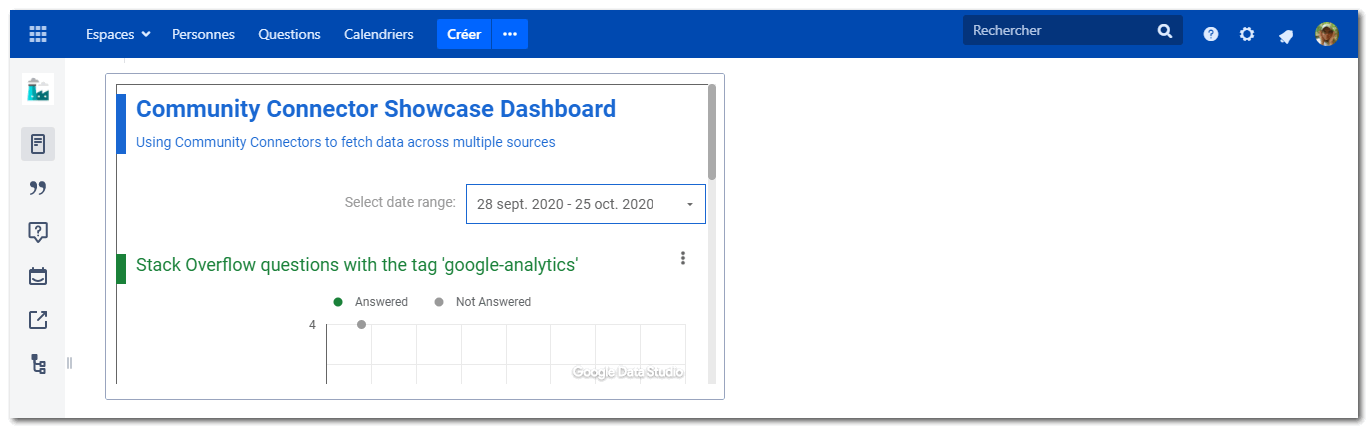 Parameters Confluence User Macro Google Data Studio