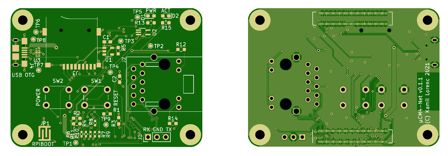 PCB render