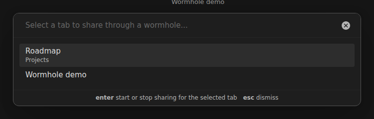 Wormhole launcher