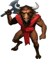 red_rare_minotaur